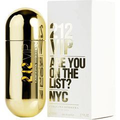 Carolina Herrera 212 VIP Are You On The List ? NYC EDP 80ml